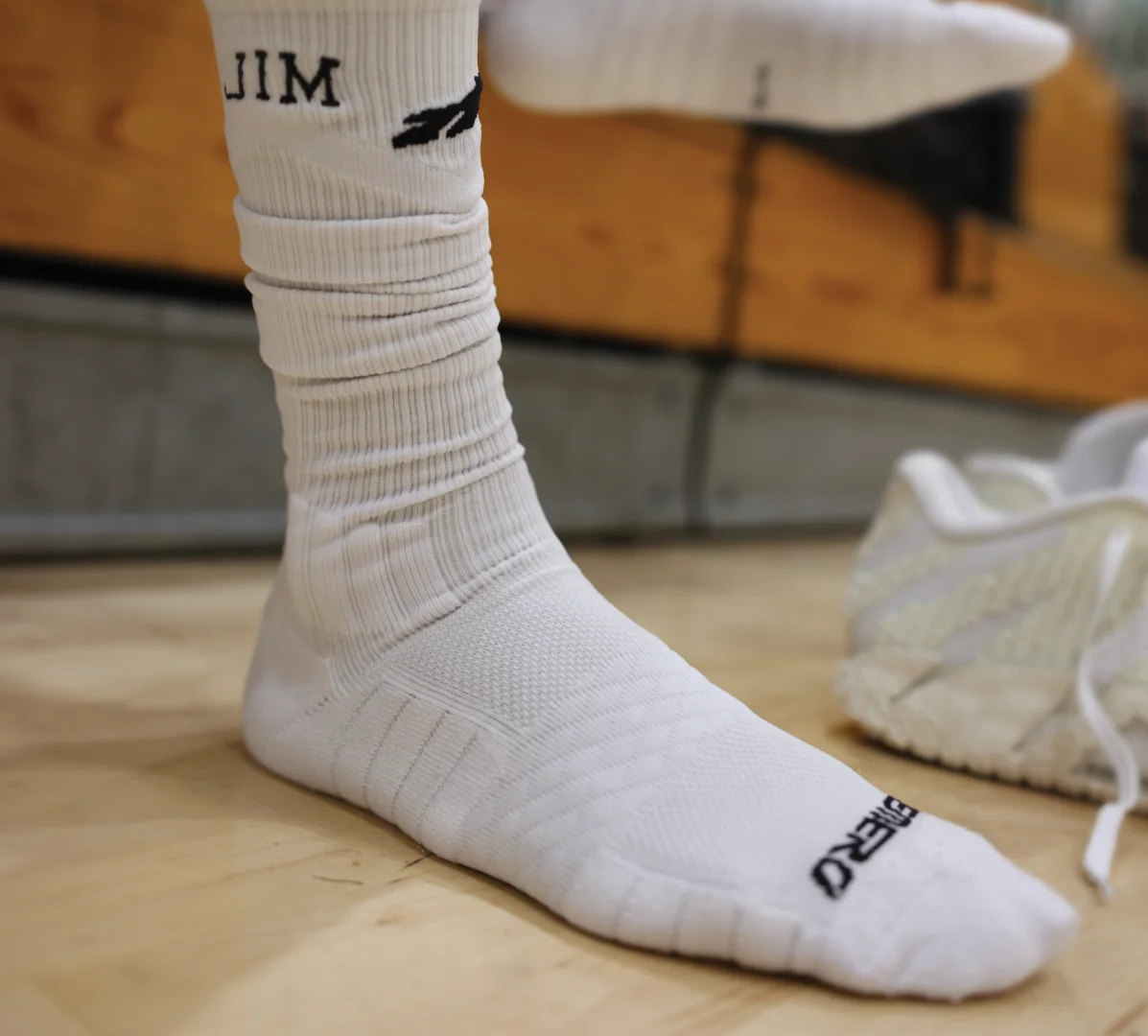 Custom athletic socks design